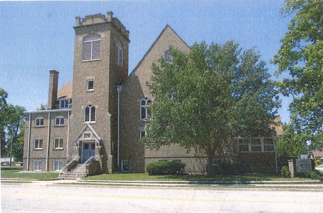 Image of Thorntown Presbyterian Church, now Christ the King Church.