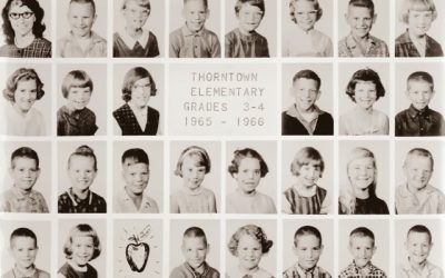 Thorntown Elementary School 1955-66 grades 3-4